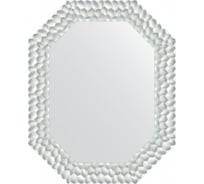 Зеркало EVOFORM в багетной раме - перламутровые дюны 89 mm (61x76 cm) 7302