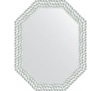 Зеркало EVOFORM в багетной раме - перламутровые дюны 89 mm (76x96 cm) 7304