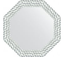 Зеркало EVOFORM в багетной раме - перламутровые дюны 89 mm (71x71 cm) 7411