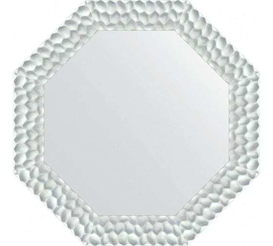 Зеркало EVOFORM в багетной раме - перламутровые дюны 89 mm (71x71 cm) 7411 1
