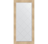 Зеркало EVOFORM с гравировкой в багетной раме - золотые дюны 90 мм (76x158 см) BY 4279