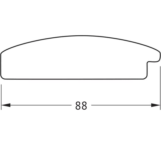 Зеркало EVOFORM с гравировкой в багетной раме - медная кольчуга 88 мм (132x187 см) BY 4564