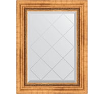 Зеркало EVOFORM с гравировкой в багетной раме - римское золото 88 мм (56x74 см) BY 4017