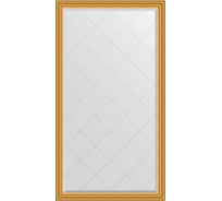 Зеркало EVOFORM с гравировкой в багетной раме - состаренное золото 67 мм (92x167 см) BY 4388