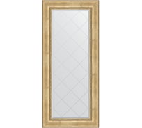 Зеркало EVOFORM с гравировкой в багетной раме - состаренное серебро с орнаментом 120 мм (72x162 см) BY 4170