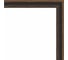 Зеркало EVOFORM в багетной раме - витой махагон 28 mm (58x58 cm) 0607 4