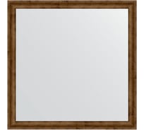 Зеркало EVOFORM в багетной раме - красная бронза 37 mm (60x60 cm) 0613