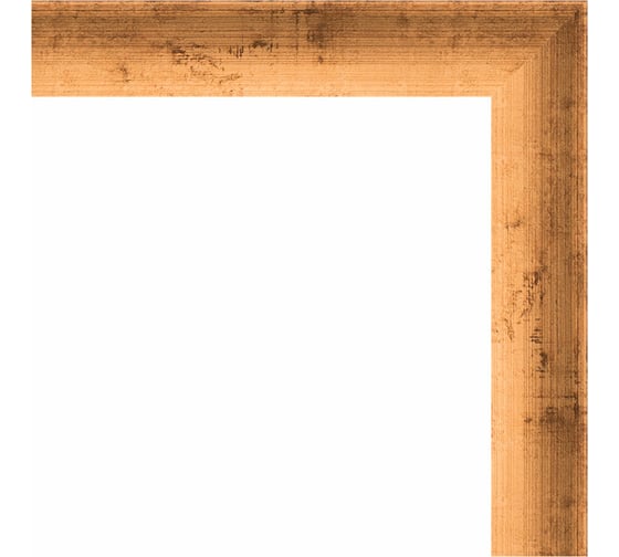 Зеркало EVOFORM в багетной раме - красная бронза 37 mm (60x60 cm) 0613