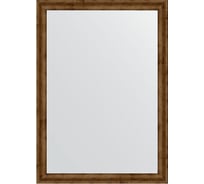 Зеркало EVOFORM в багетной раме - красная бронза 37 mm (50x70 cm) 0630