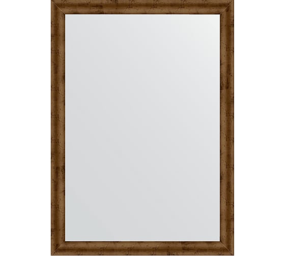 Зеркало EVOFORM в багетной раме - красная бронза 37 mm (50x70 cm) 0630 1