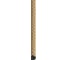 Зеркало EVOFORM в багетной раме - витая латунь 26 mm (48x68 cm) 0634 3