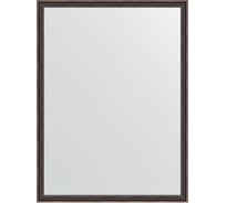 Зеркало EVOFORM в багетной раме - витой махагон 28 mm (58x78 cm) 0641