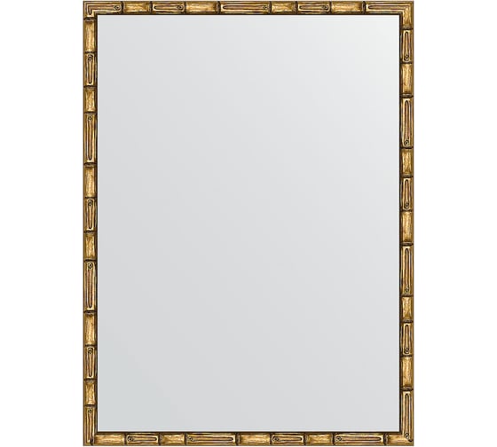 Зеркало EVOFORM в багетной раме - золотой бамбук 24 mm (57x77 cm) 0643 1