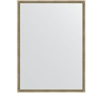 Зеркало EVOFORM в багетной раме - витая латунь 26 mm (58x78 cm) 0651