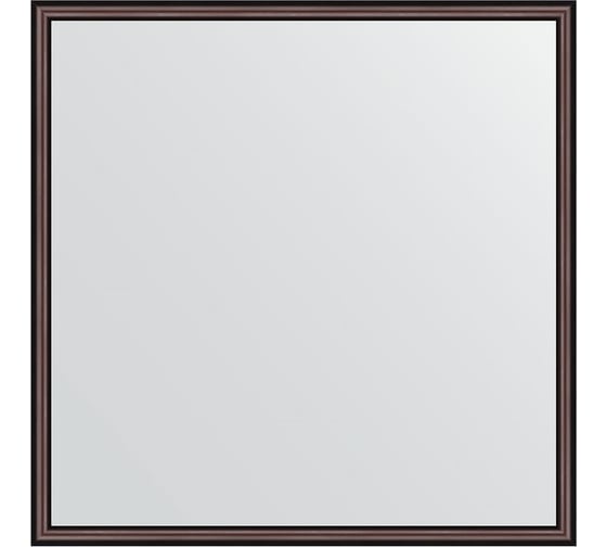 Зеркало EVOFORM в багетной раме - махагон 22 mm (68x68 cm) 0655 1