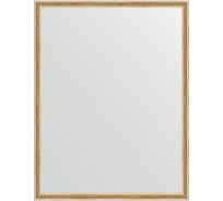 Зеркало EVOFORM в багетной раме - витое золото 28 mm (68x88 cm) 0675
