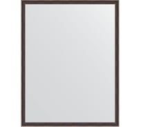 Зеркало EVOFORM в багетной раме - витой махагон 28 mm (68x88 cm) 0676