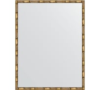 Зеркало EVOFORM в багетной раме - золотой бамбук 24 mm (67x87 cm) 0678