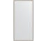 Зеркало EVOFORM в багетной раме - витое серебро 28 mm (48x98 cm) 0691 1