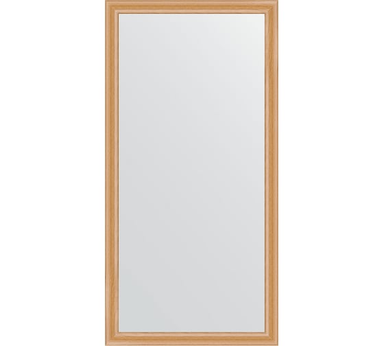 Зеркало EVOFORM в багетной раме - клен 37 mm (50x100 cm) 0698