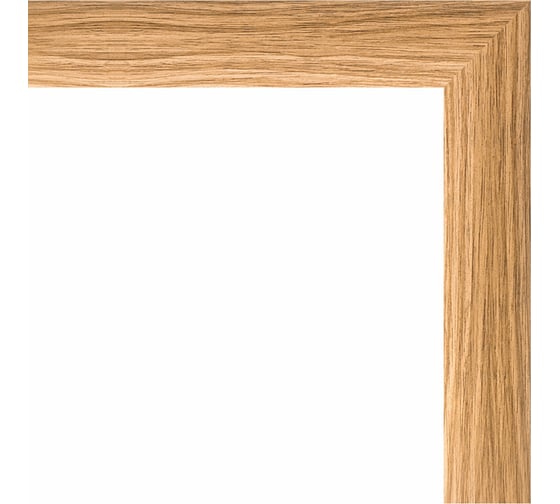 Зеркало EVOFORM в багетной раме - клен 37 mm (50x100 cm) 0698