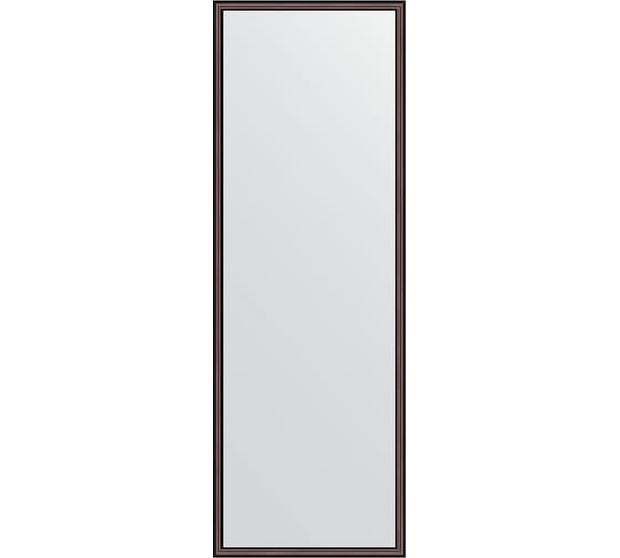 Зеркало EVOFORM в багетной раме - махагон 22 mm (48x138 cm) 0707
