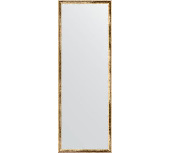 Зеркало EVOFORM в багетной раме - витое золото 28 mm (48x138 cm) 0709 1