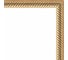 Зеркало EVOFORM в багетной раме - витое золото 28 mm (48x138 cm) 0709 4