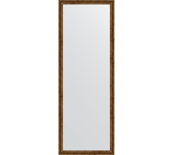 Зеркало EVOFORM в багетной раме - красная бронза 37 mm (50x140 cm) 0716