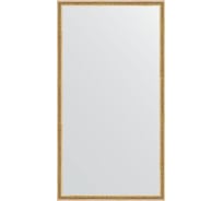 Зеркало EVOFORM в багетной раме - витое золото 28 mm (58x108 cm) 0726