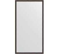 Зеркало EVOFORM в багетной раме - витой махагон 28 mm (58x108 cm) 0727