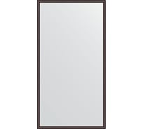 Зеркало EVOFORM в багетной раме - махагон 22 mm (68x128 cm) 0741