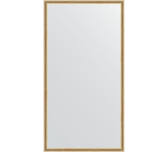 Зеркало EVOFORM в багетной раме - витое золото 28 mm (68x128 cm) 0743 1