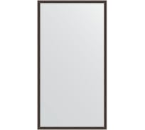 Зеркало EVOFORM в багетной раме - витой махагон 28 mm (68x128 cm) 0744