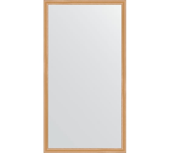 Зеркало EVOFORM в багетной раме - клен 37 mm (70x130 cm) 0749 1