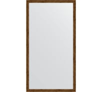 Зеркало EVOFORM в багетной раме - красная бронза 37 mm (70x130 cm) 0750