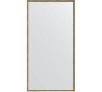 Зеркало EVOFORM в багетной раме - витая латунь 26 mm (68x128 cm) 0754