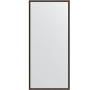 Зеркало EVOFORM в багетной раме - витой махагон 28 mm (68x148 cm) 0761