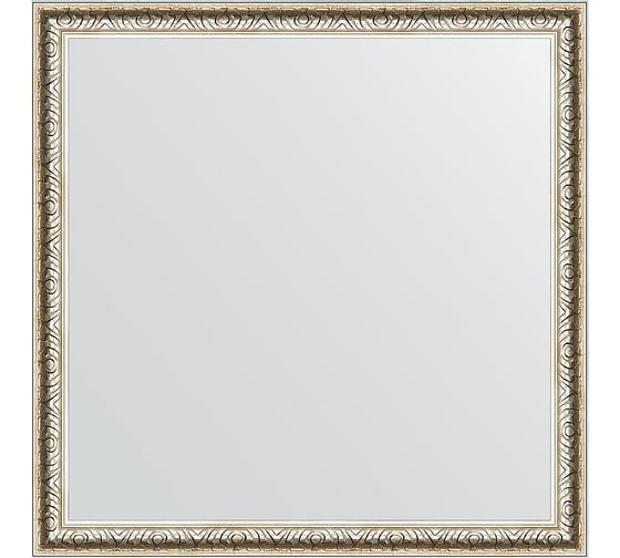 Зеркало EVOFORM в багетной раме - мельхиор 41 mm (61x61 cm) 0775 1