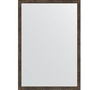 Зеркало EVOFORM в багетной раме - витая бронза 26 mm (48x68 cm) 0787
