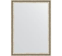 Зеркало EVOFORM в багетной раме - мельхиор 41 mm (51x71 cm) 0790