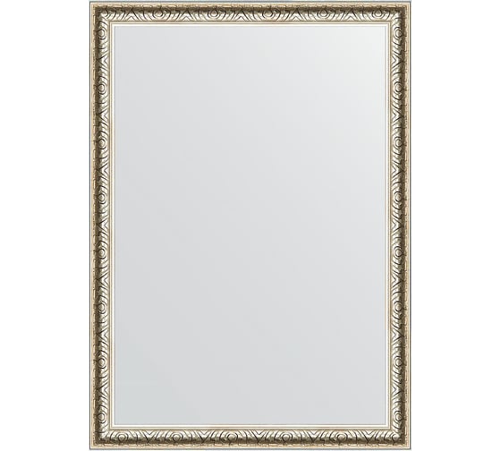 Зеркало EVOFORM в багетной раме - мельхиор 41 mm (51x71 cm) 0790 1