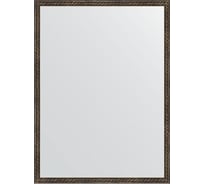 Зеркало EVOFORM в багетной раме - витая бронза 26 mm (58x78 cm) 1002
