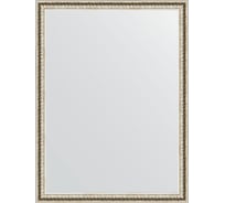 Зеркало EVOFORM в багетной раме - мельхиор 41 mm (61x81 cm) 1005