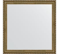 Зеркало EVOFORM в багетной раме - золотой акведук 61 mm (74x74 cm) 1028