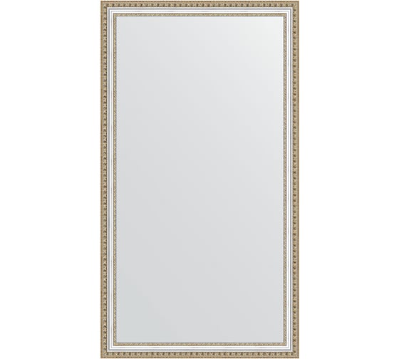 Зеркало EVOFORM в багетной раме - золотые бусы на серебре 60 mm (75x135 cm) 1102 1