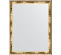 Зеркало EVOFORM в багетной раме - витое золото 28 mm (35x45 cm) 1327