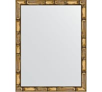 Зеркало EVOFORM в багетной раме - золотой бамбук 24 mm (34x44 cm) 1330
