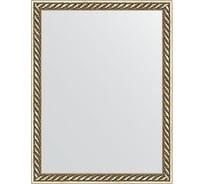 Зеркало EVOFORM в багетной раме - витая латунь 26 mm (34x44 cm) 1338