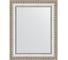 Зеркало EVOFORM в багетной раме - золотые бусы на серебре 60 mm (41x51 cm) 1349 1